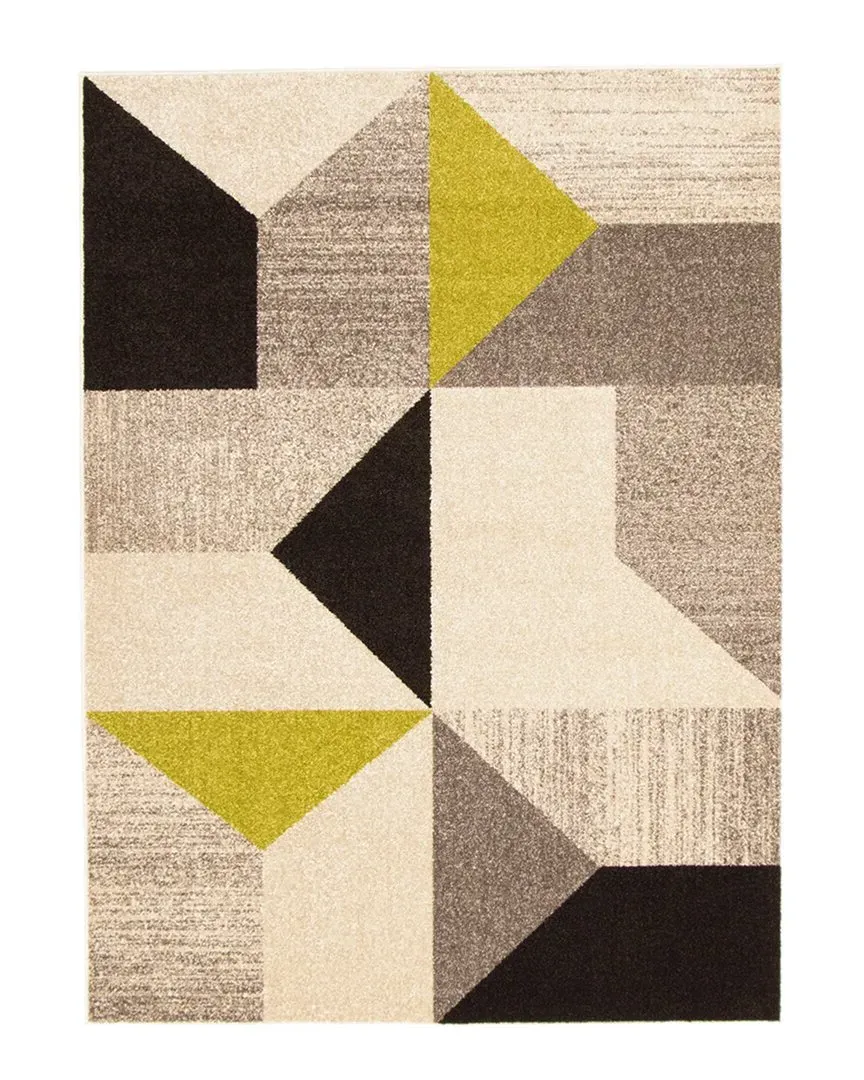 Harlow Geometric Rug - Grey, Polypropylene image