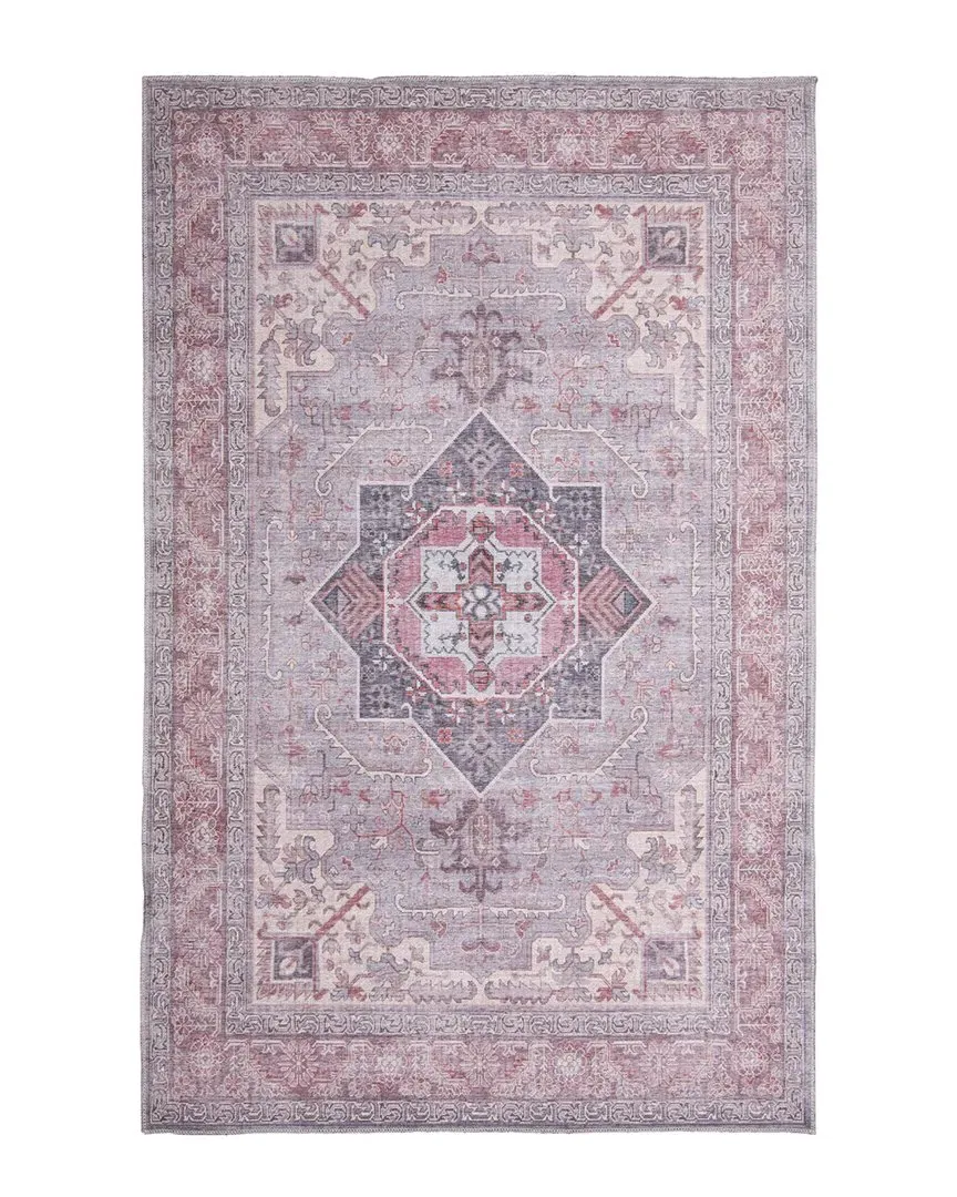 Heriz Rug - Grey, Cotton