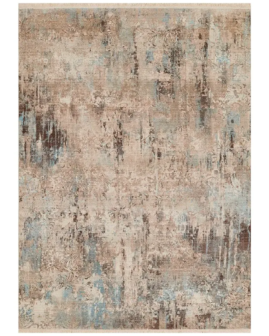 Izmir Area Rug - Blue, Polyester