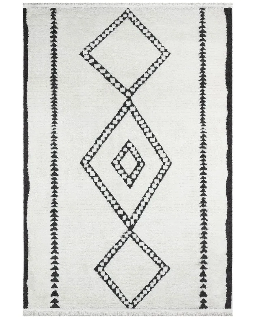 Monaco Tribal Area Rug - Ivory