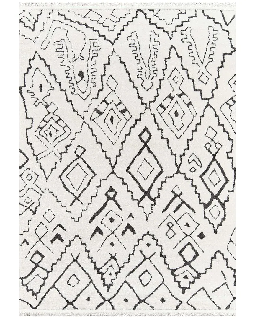 Monaco Tribal Area Rug - Ivory