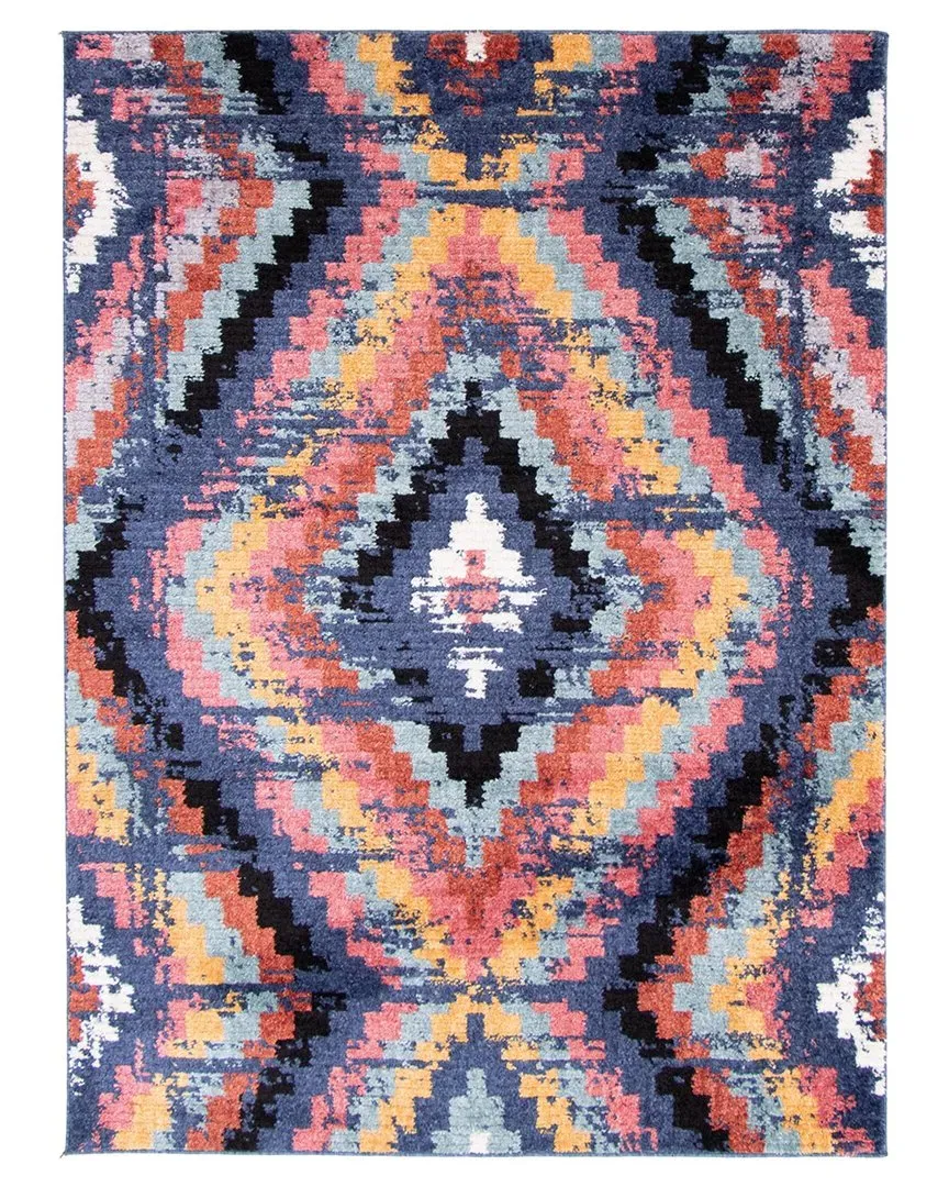 Moroccan Casa Rug - Navy, Polyester image