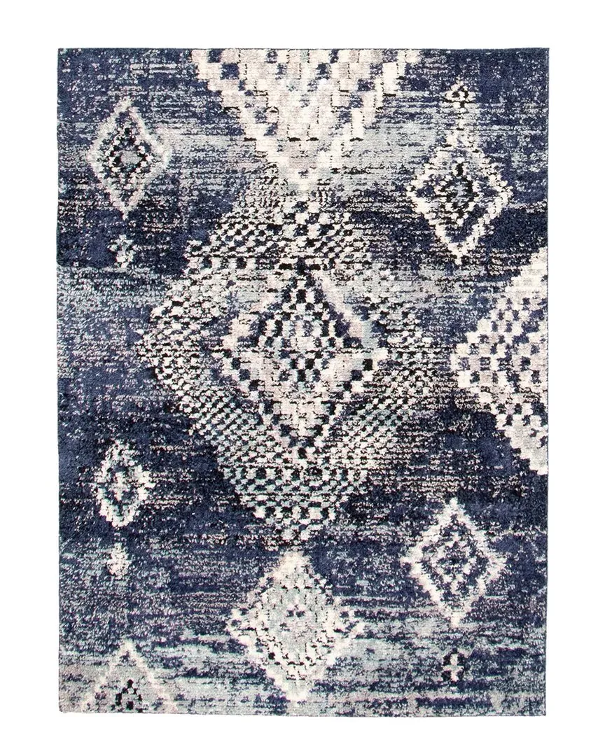 Morocco Mosaique Rug - Blue, Polypropylene