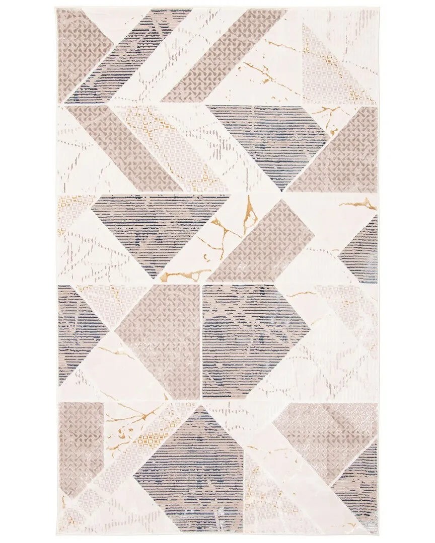 Paige Area Rug - Ivory, Polyester