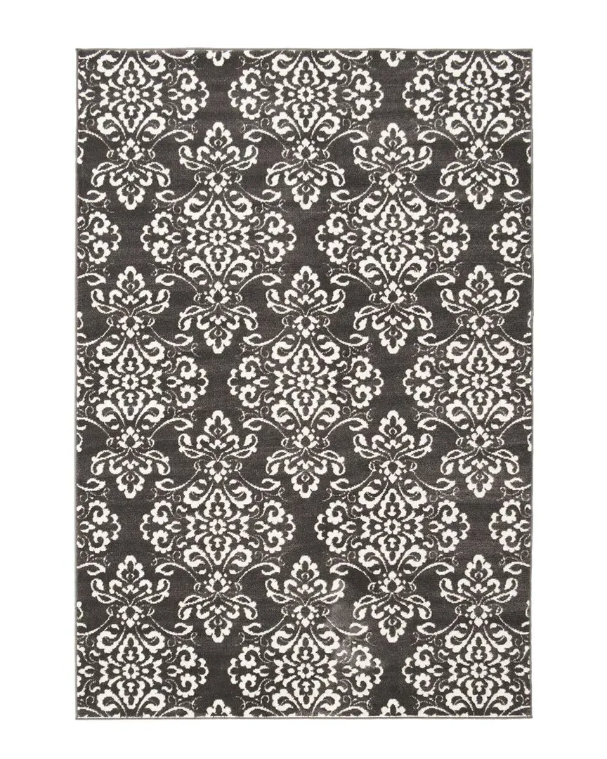 Patty Damask Rug - Grey image