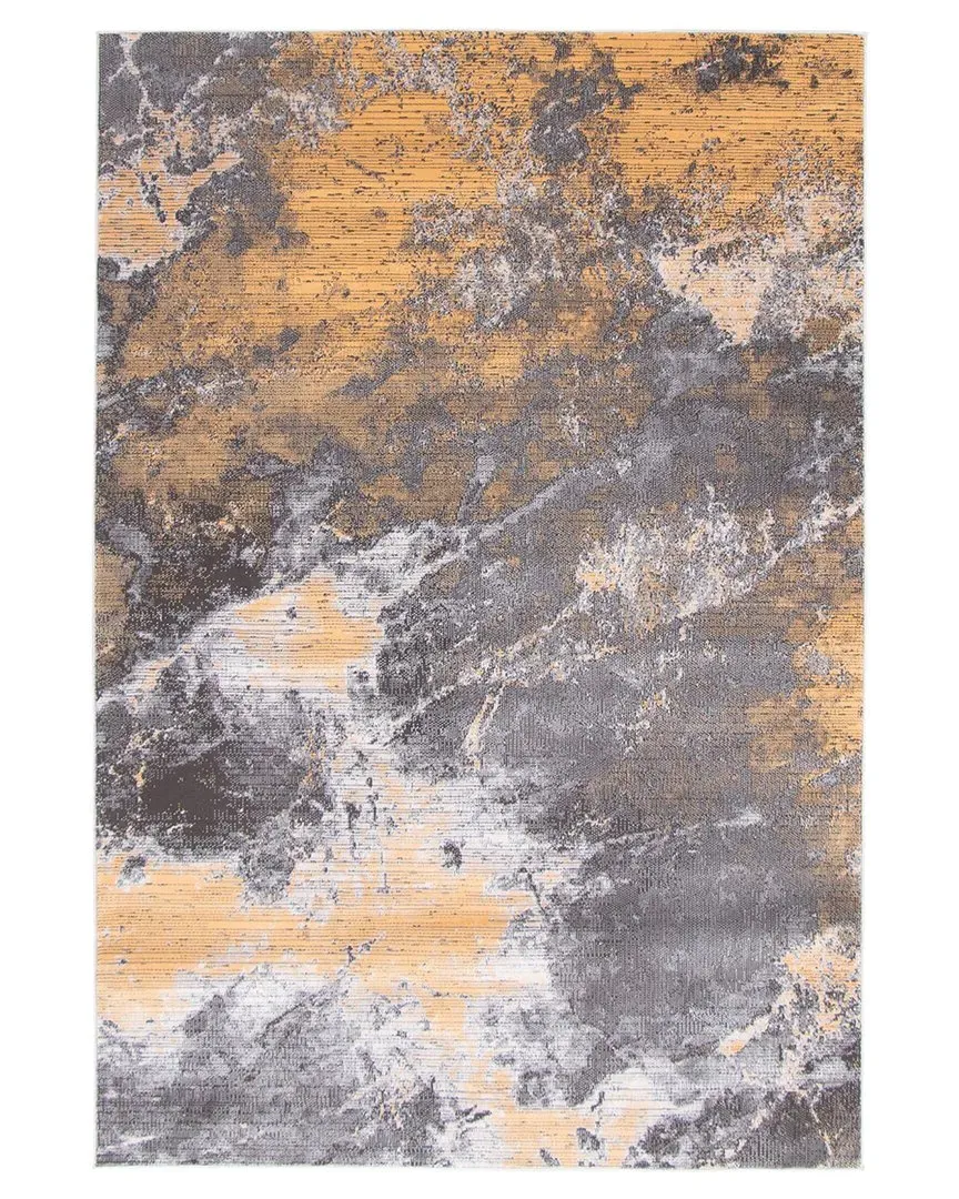 Sandstone Abstract Rug - Grey, Polyester image