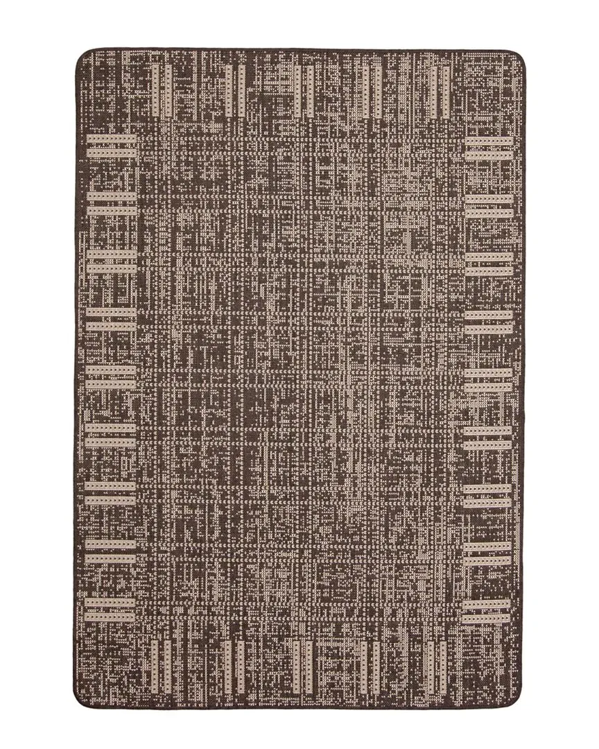 Solea Textured Anti-Slip Mat - Chocolate, Polypropylene