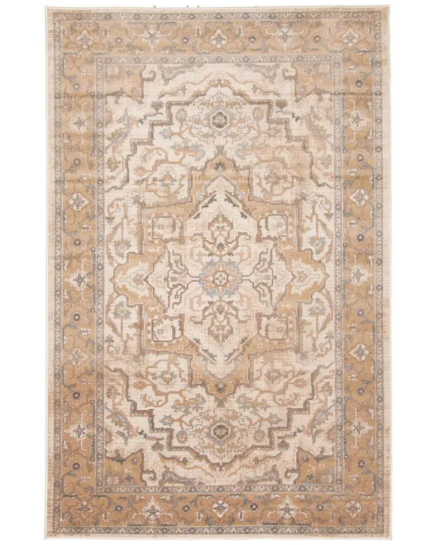 Stassie Traditional Area Rug - Ivory, Polypropylene image