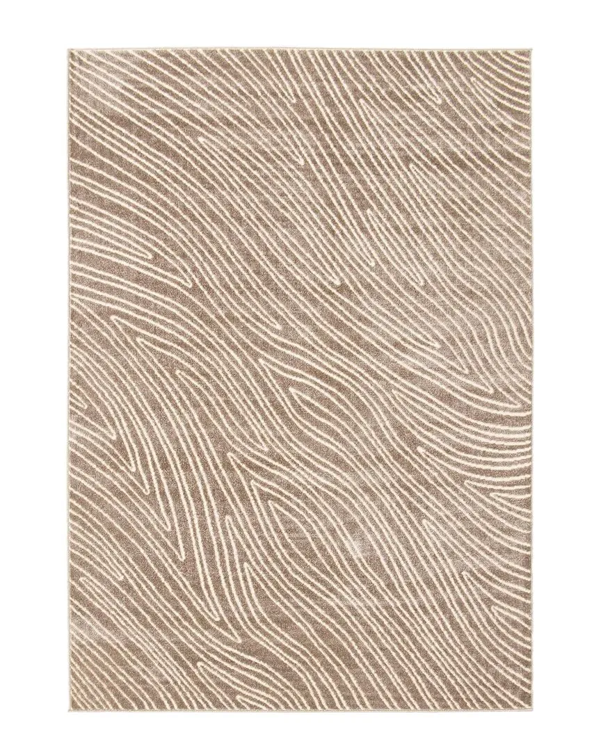 Vector Abstract Rug - Taupe