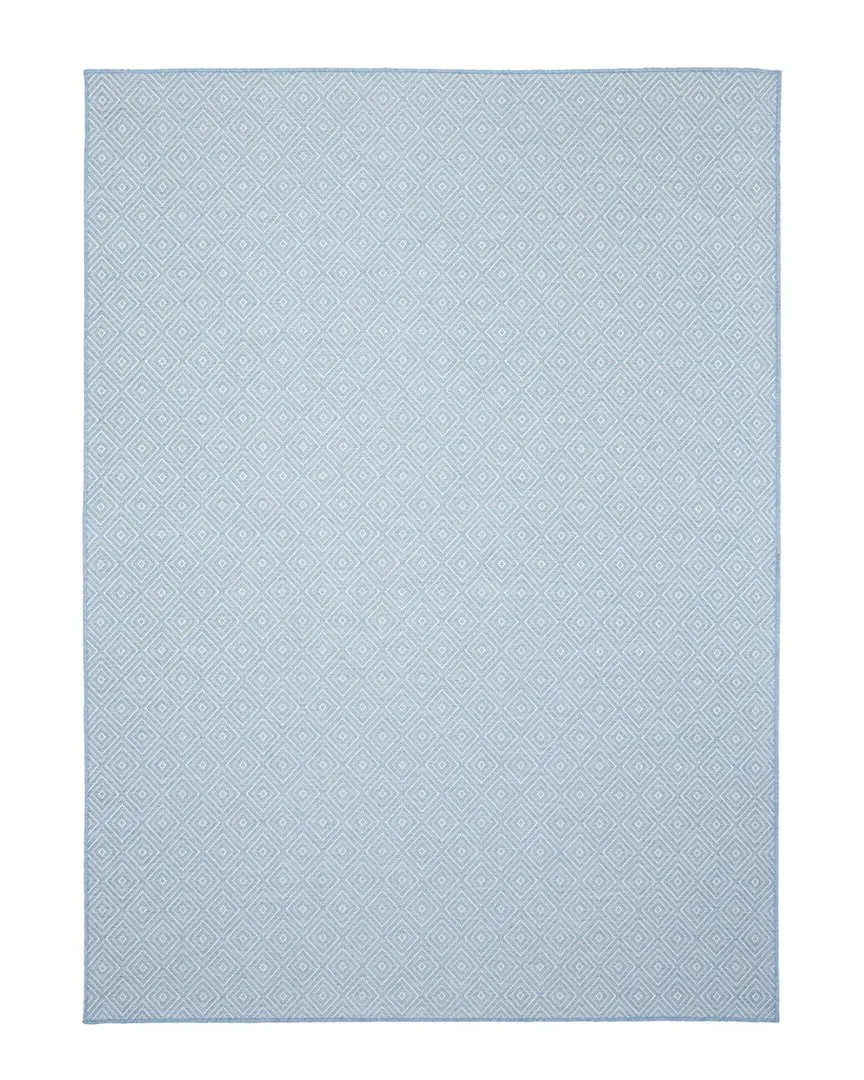 Veranda Diamond Indoor/Outdoor Rug - Light Blue, Polypropylene