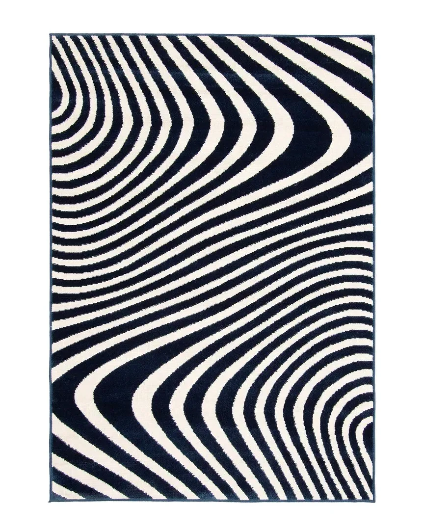 Zuma Abstract Rug - Blue, Polypropylene