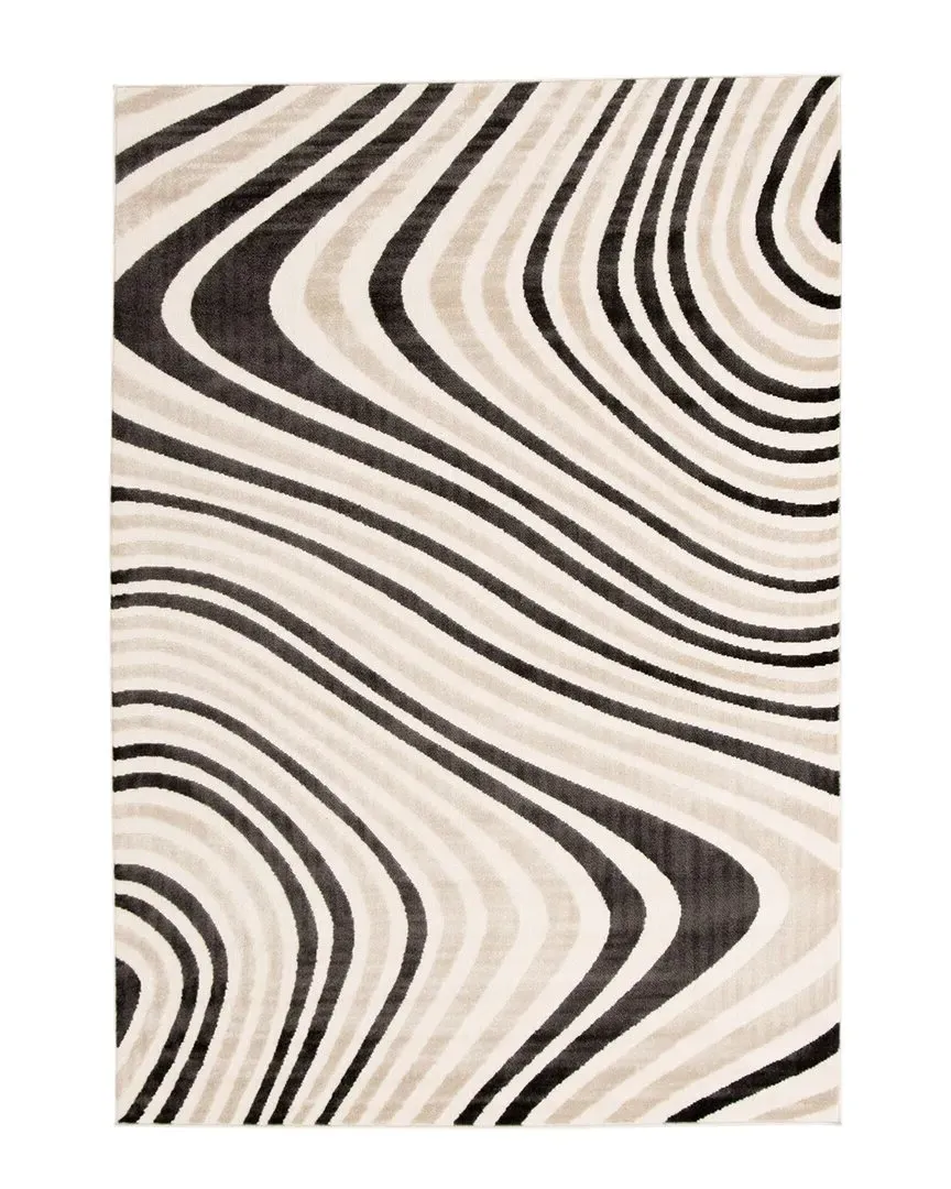 Zuma Abstract Rug - Taupe, Polypropylene