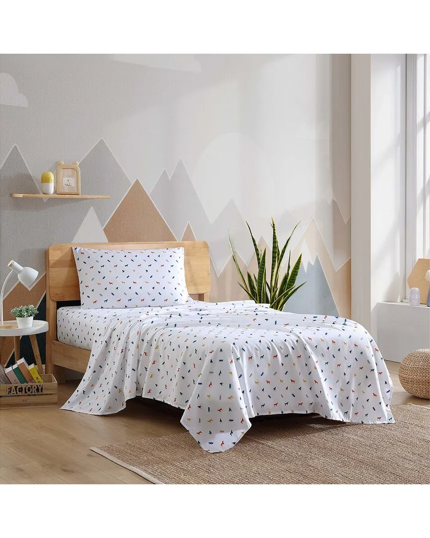 Buddy The Dog Ultra Soft Sheet Set - Multi-Color, Polyester