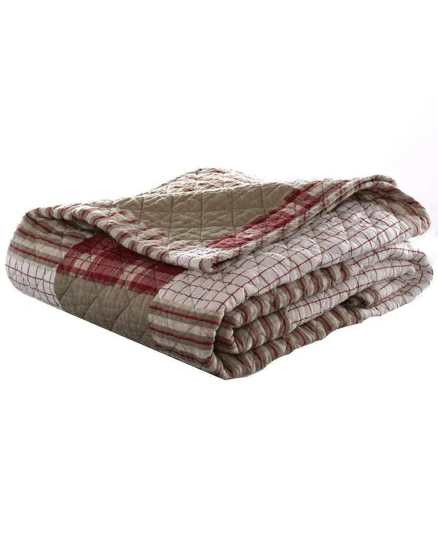 Camano Island Throw - Red, Cotton image