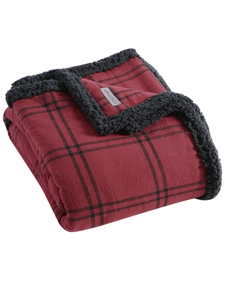 Kettle Falls Plaid Throw Blanket - Red Clay, Cotton