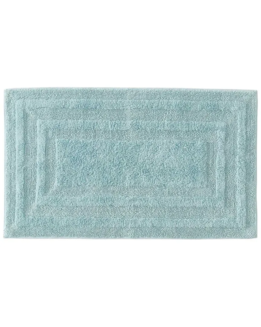 Logan Tufted Bath Rug - Blue, Cotton image