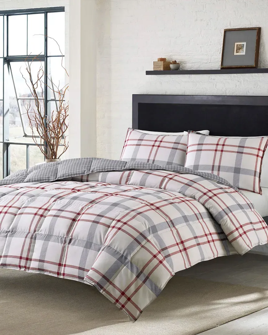 Portage Bay Duvet Set - Grey, Cotton image