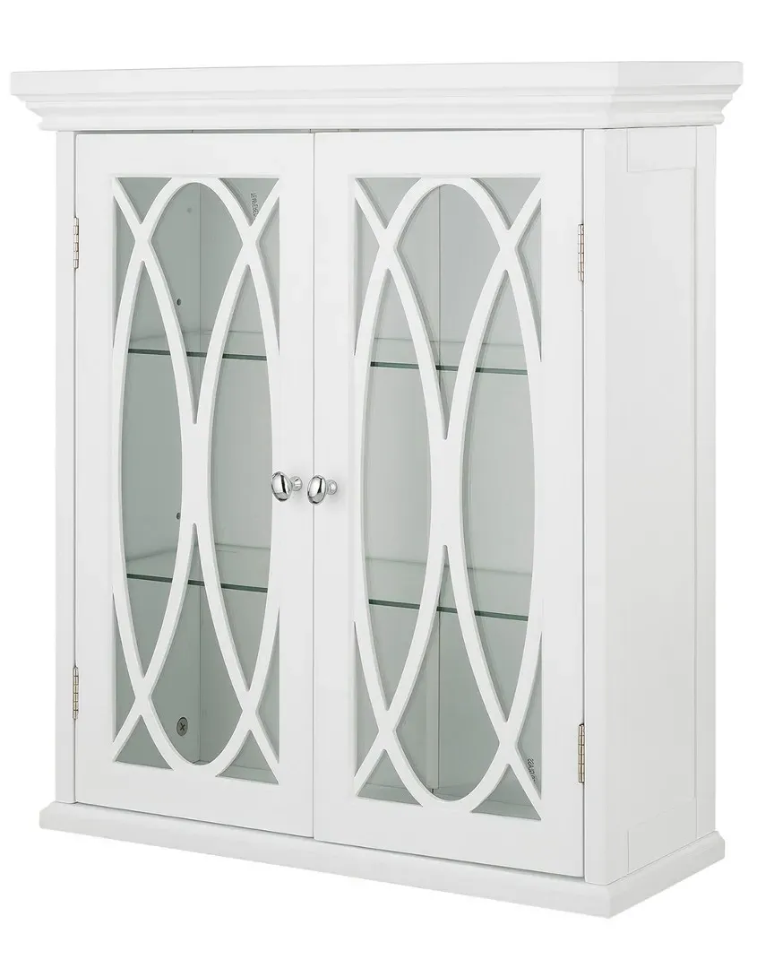 Florence Two Door Wall Cabinet - White image