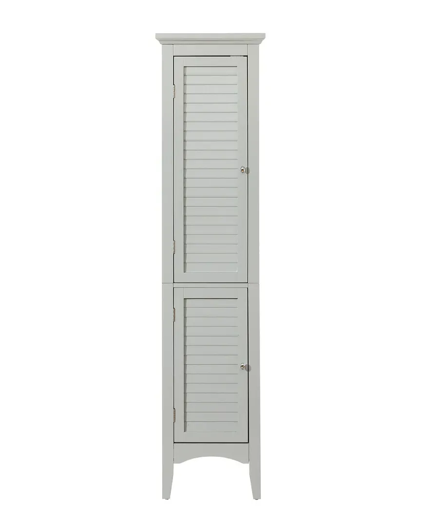 Glancy Linen Towel Cabinet - Grey
