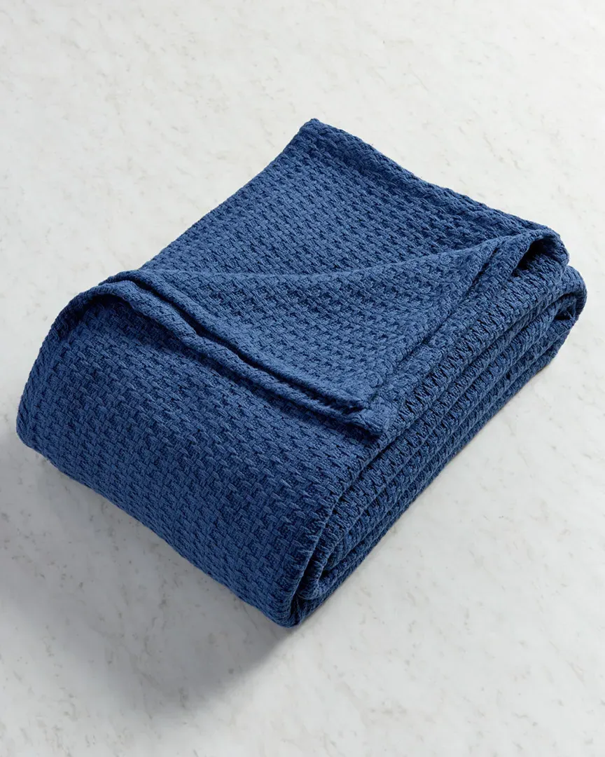 Cotton Thermal Blanket - Navy image