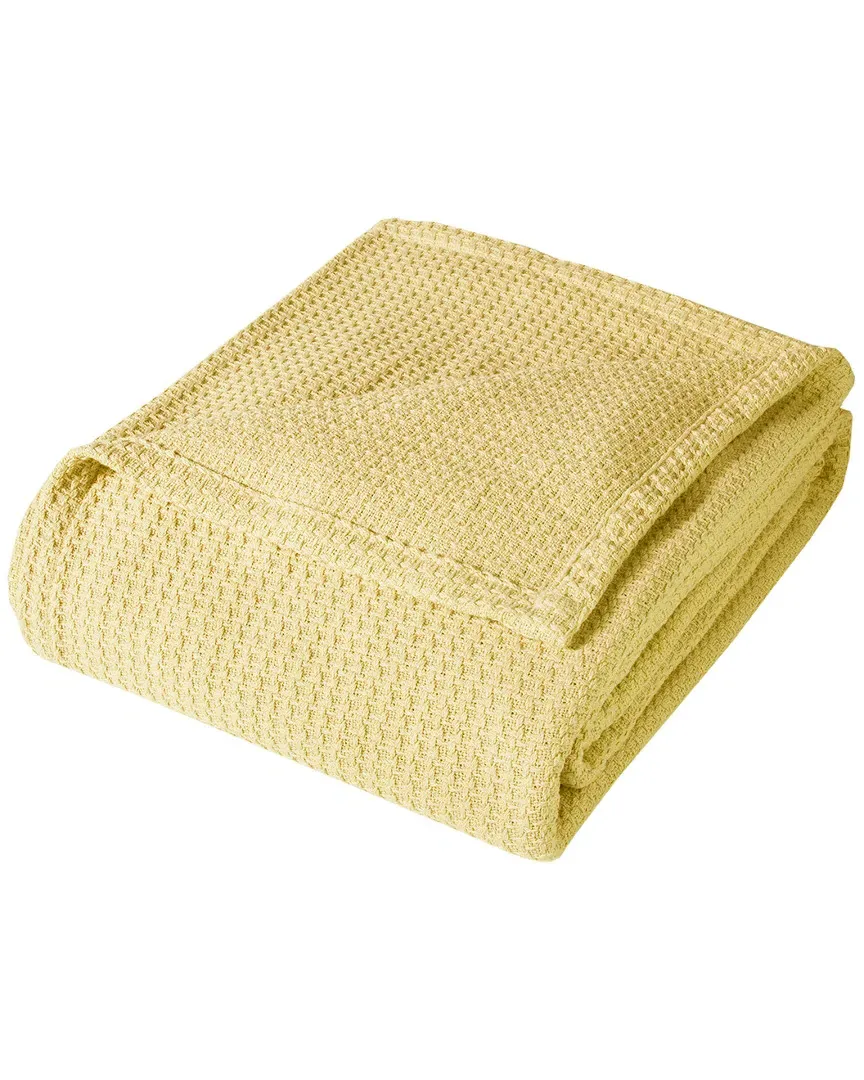 Grand Hotel Cotton Blanket - Lemon image