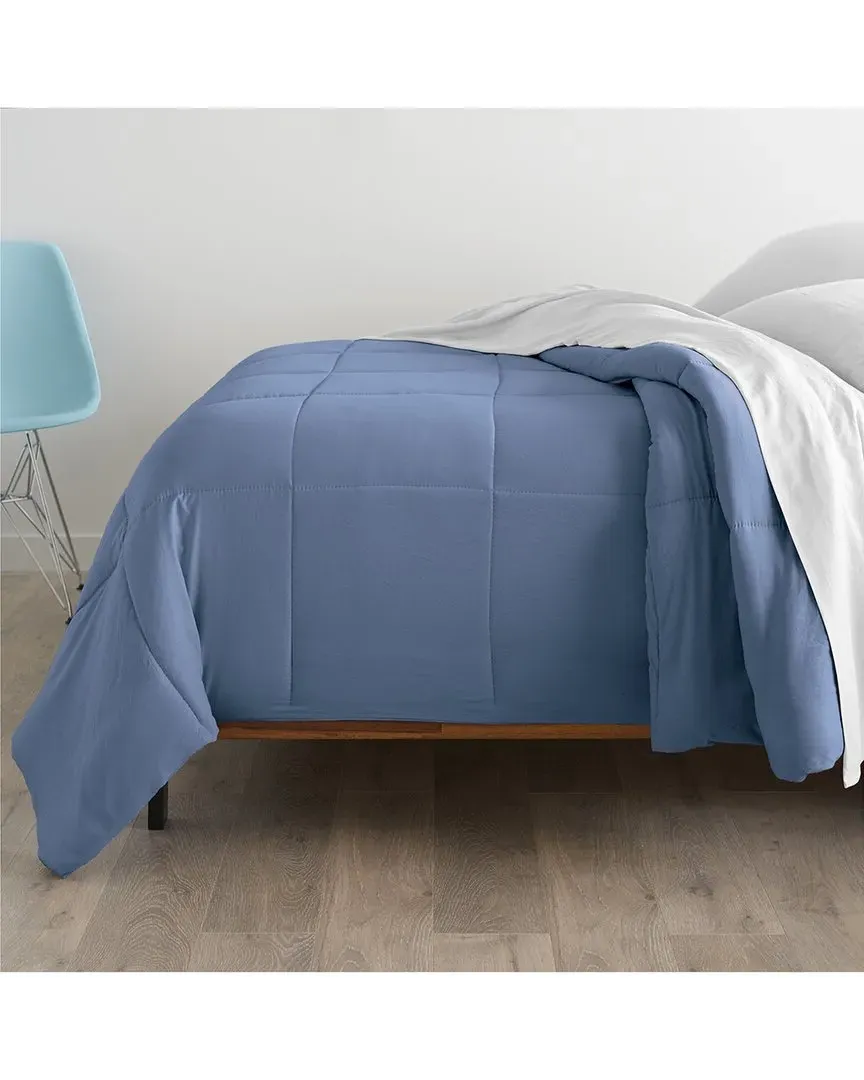 Microfiber Cozy Touch Down-Alternative Comforter - Blue