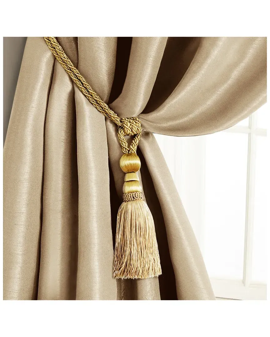 Antonia 108in Blackout Window Curtain - Antique Gold image