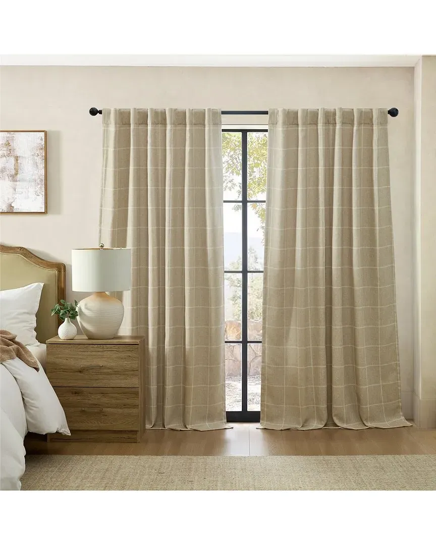 Sawyer Window Panel - Sand, Polyester Linen image