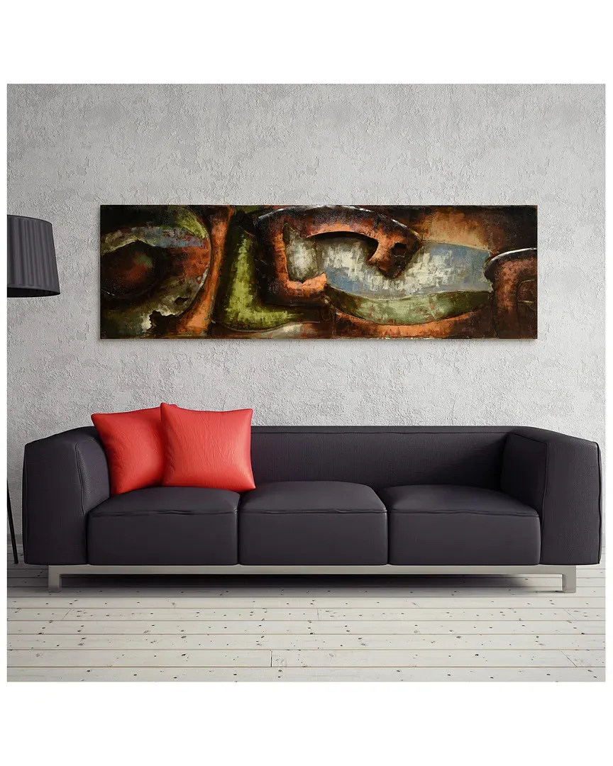 Convergence 1 Metal Wall Artwork - Iron