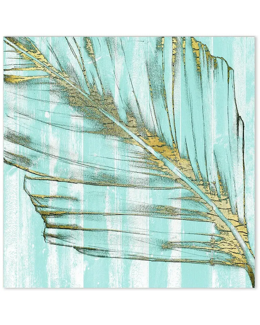 EAD Art Coop Beach Frond in Gold I Wall Art - Gold image