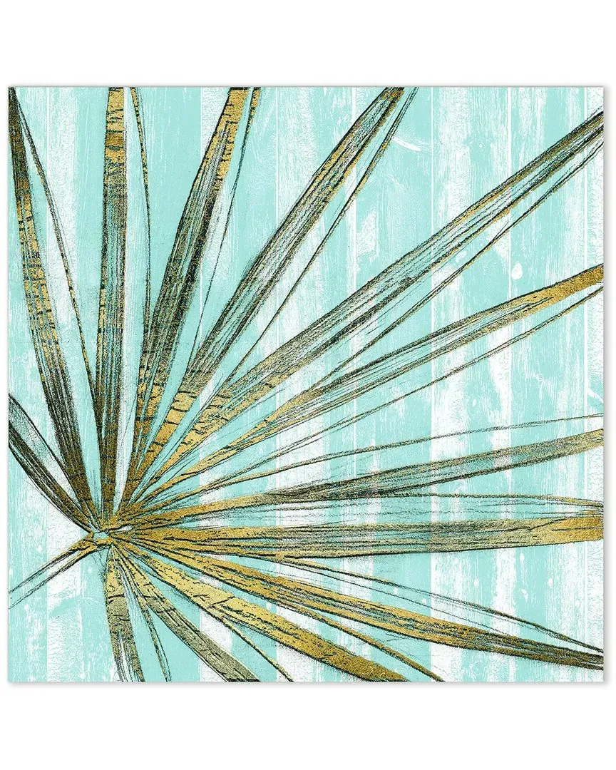 EAD Art Coop Beach Frond in Gold II Wall Art - Gold