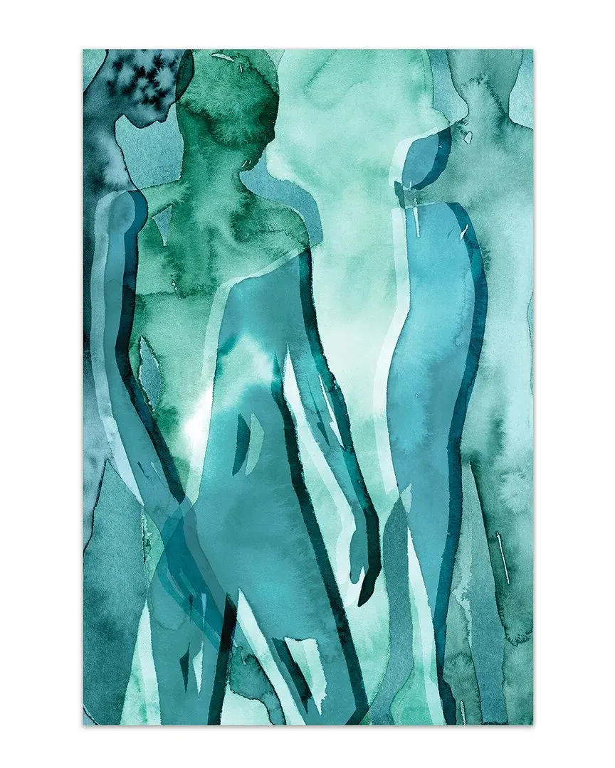 EAD Art Coop Water Women II Wall Art - Tempered Glass