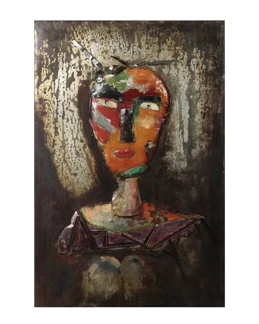 Homme 2 Metal Wall Sculpture - Iron