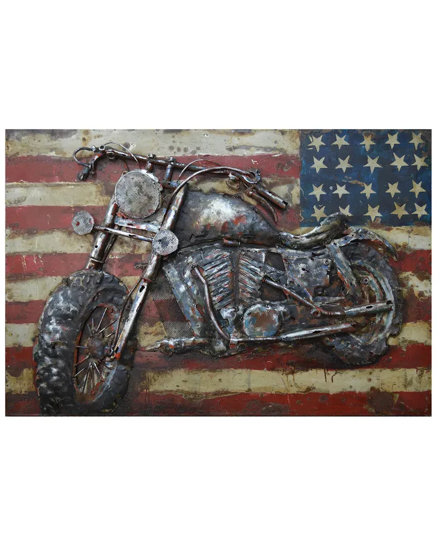 Motorcycle 3 Metal Wall Artwork - Iron image