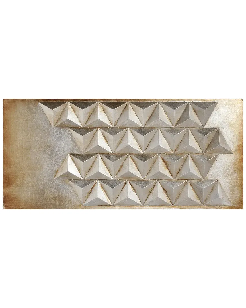 Primo Mixed Media Hand Painted Iron Wall Sculpture 2 - Steel image