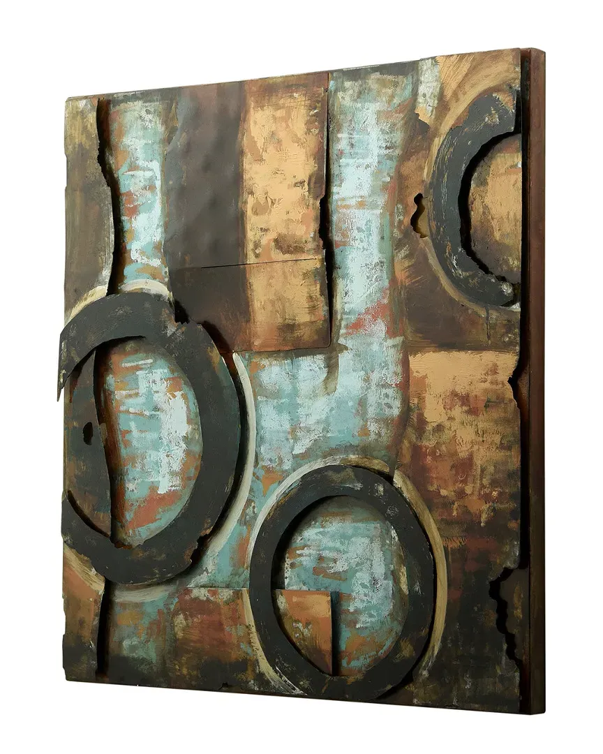 Revolutions 1 Metal Wall Sculpture - Iron image