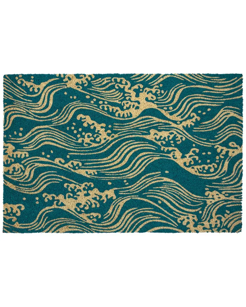 Victoria & Albert Museum Waves Large Coir Doormat