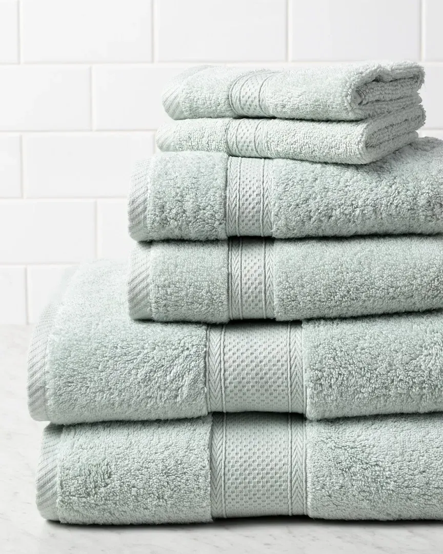 Hotel Zero Twist 6pc Towel Set image