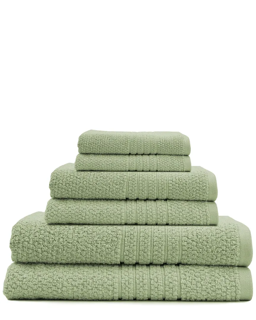 Softee 6pc Bath Towel Set - Seedling, Cotton image