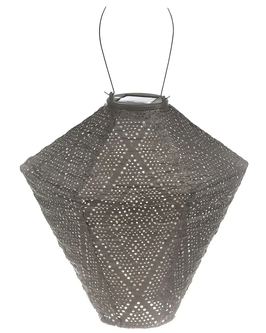 Diamond Ikat Lantern - Brown image