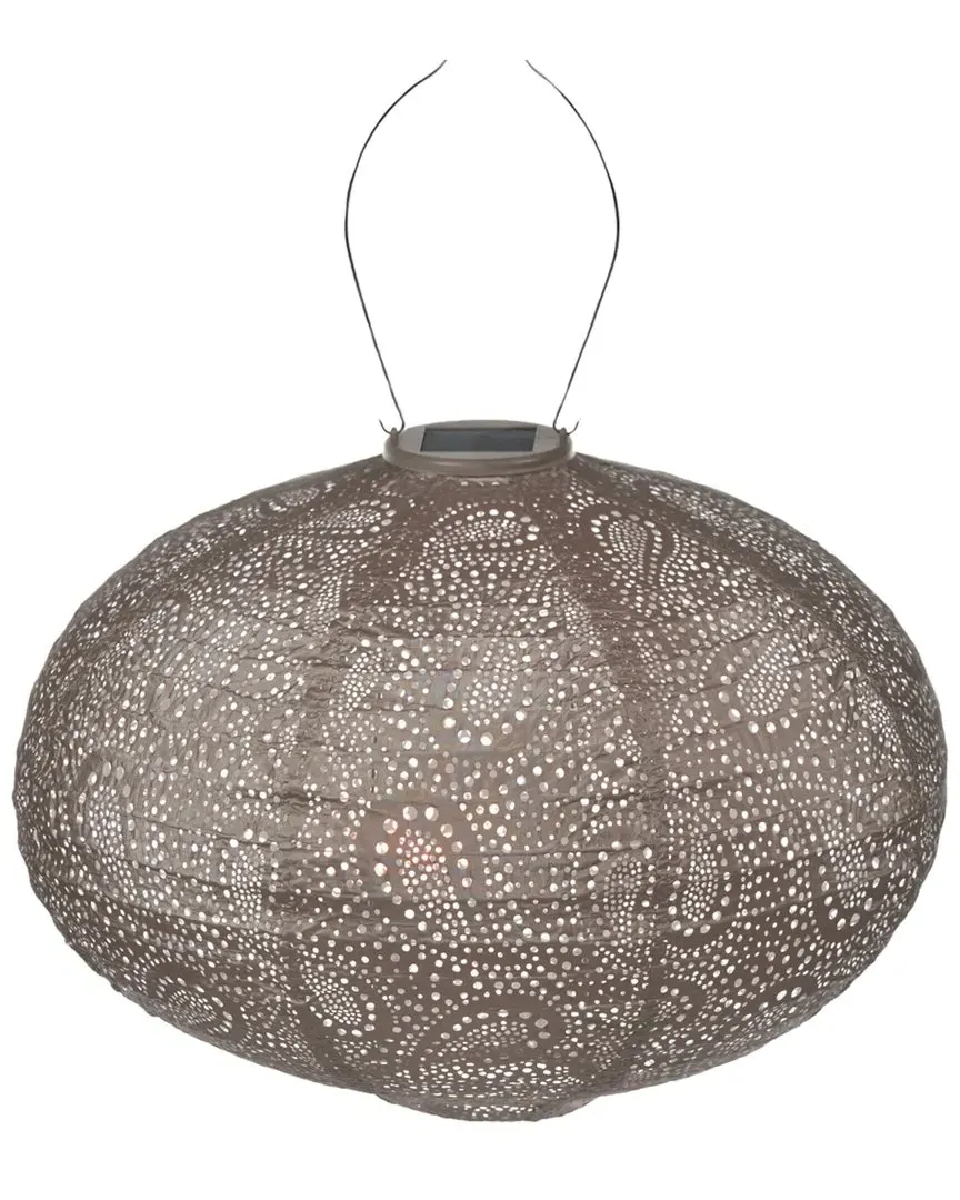 Oval Paisley Lantern - Brown, Tyvek
