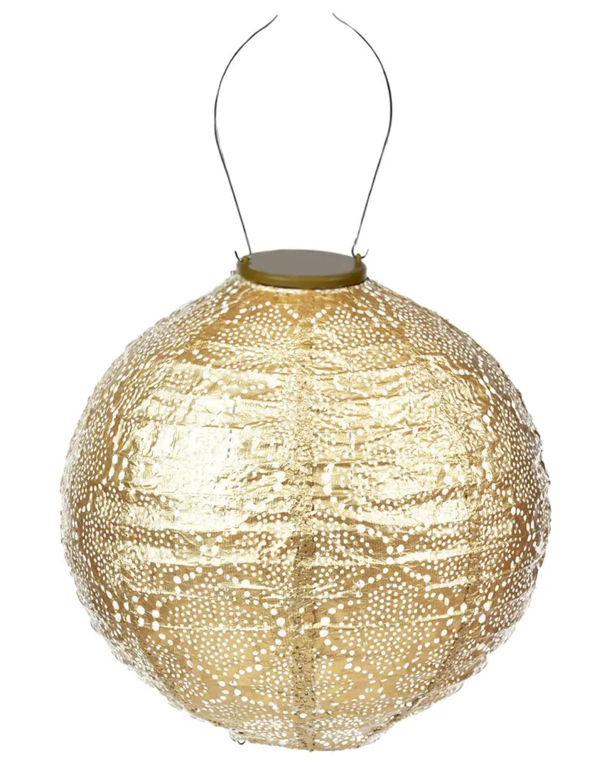 Round Bazaar Lantern - Gold image