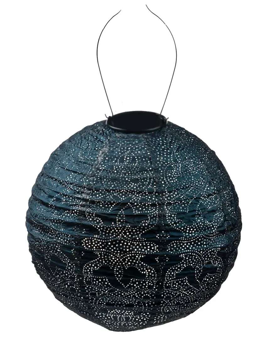 Round Marrakesh Lantern - Grey