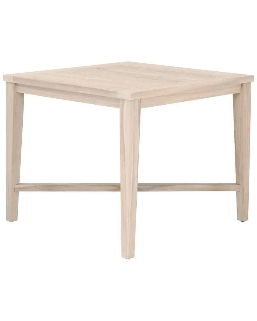 Carmel Square Counter Table - Grey, Teak image