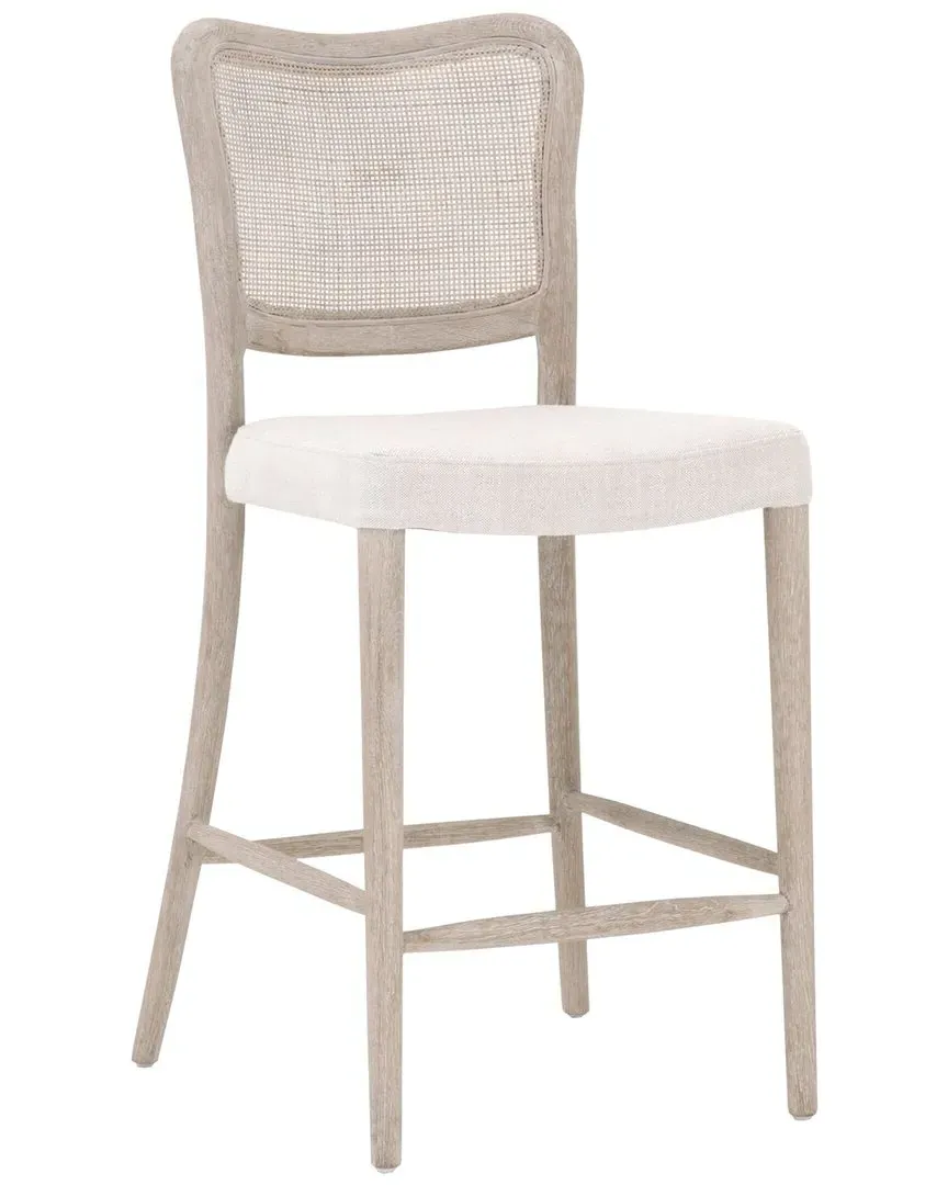 Cela Counter Stool - Bisque, Oak