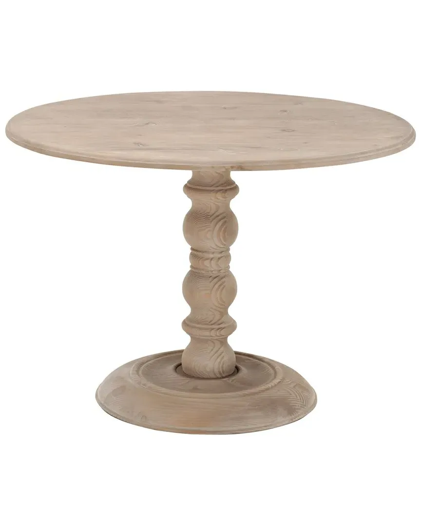 Chelsea 36in Round Dining Table - Grey, Pine