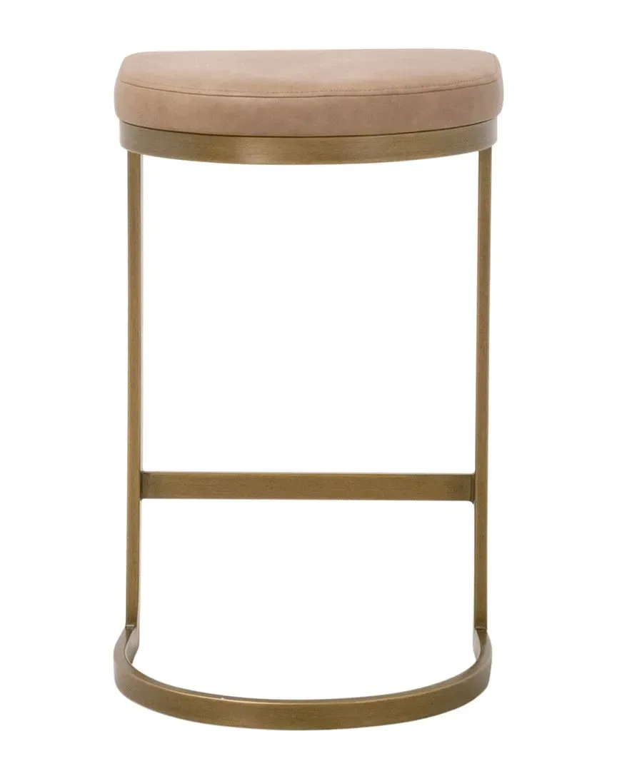 Cresta Counter Stool - Tan, Steel image