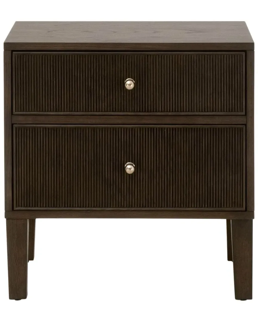 Highland 2-Drawer Nightstand - Brown, Oak image