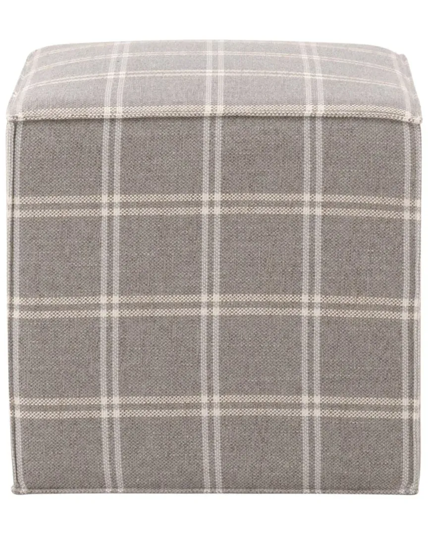 Knox Square Accent Cube - Gray image