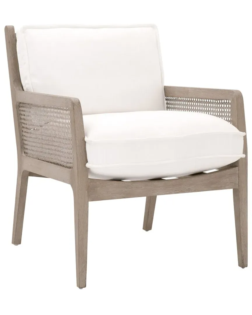 Leone Club Chair - Pearl, Oak image